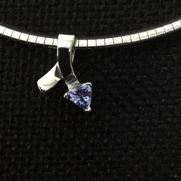 Ross¥Simons Jewelry - Vtg.18”SterlingSilverOmegaNecklace W/ Pendant